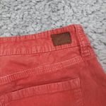 BDG Urban Outfitters Low Slung Corduroy Cutoff Shorts Size 30 Coral Orange Pink Photo 2