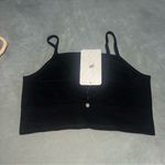 Fabletics New  Cloud Seamless Black Bralette Sports Bra in Large Photo 5