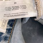 Frayed Denim Shorts 25 High Rise Baggy Shorts Better Than Blue Acid Wash 80s Photo 4