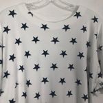 Cathy Daniels  Star Print Crew Neck Top Size Large Photo 2