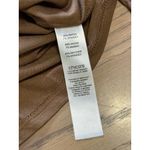 Chico's By Size 1 Long Sleeve Brown Rayon/Spandex Stretch Shirt Loungewear City Photo 7