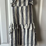 Selfie Leslie  Blue Stripe Dress Photo 4