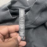 Vuori Sunnyside Cropped Crew Sweatshirt Charcoal Gray Women's Small Stained Photo 2