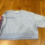 Cute glitter sweatshirt Blue Photo 0