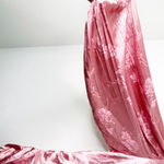 NWT SHOWPO | Pink Richmond Long Sleeve Ruched V Neck Sexy Mini Dress Sz. 8 Photo 4