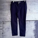 Peck & Peck Peck &‎ Peck Womens Jeans Sz 4 Navy Blue Stretch Denim Photo 1