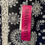 Siren Lily  small maternity sheer button up blouse Photo 7