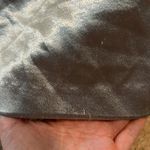 Adrianna Papell  NWT Icy Mint Pleated Satin Gown Size 12 Beaded Neck Formal Dress Photo 6