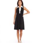 Karen Kane NWT ‎ Collar Contrast Dress Navy Blue Size Small Photo 2