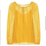 Tory Burch Natalie Grid Long Sleeve Blouse Size XS Photo 4