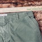 NILI LOTAN $345 Jenna Pant in Camo Green Flat Front Low Photo 7