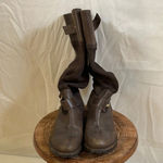 Timberland Women’s  tall brown moto boots 6 Photo 1