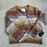 Lucky Brand  rainbow sweater cardigan Photo 0