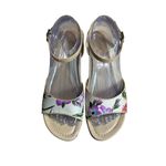 Dansko - Floral Wedge Strappy Comfort Sandals Sz 39 Photo 1