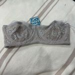 Free People NWT  Women’s Starla Underwire Convertible Balconette Bra Lace New Photo 4