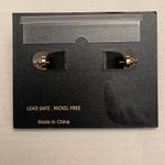 NWT House of Harlow 1960 'Mama' Hoop Earrings Gold Photo 1