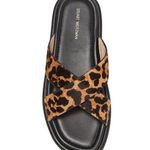 Stuart Weitzman Shoes Elodie Cross Lug Slide Sandal In Leopard Print size 7 Photo 0