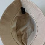 Steve Madden  Women's Reversible Plaid Bucket Hat Cream Fabric Photo 8