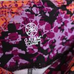 Gaiam  | Purple & Orange Patterned Capri Leggings Photo 4