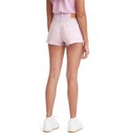 Levi's Levi’s 501 Shorts High Rise‎ Cutoffs Denim 100% Cotton Washed Lilac Size 32 Photo 1