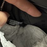 DKNY NWT  Gigi Flight Crossbody Bag Double Zip Black Nylon Monogram Purse 9x6.5x3 Photo 5