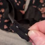 Olivaceous Sleeveless Floral Dressy Bodysuit Size Small Photo 5