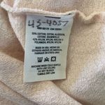 Michael Stars  for Anthropologie Pink Metallic Thread V Neck Quiet Luxury‎ Medium Photo 5