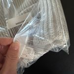 Anthropologie NWT Daily Practice by  Sport Club Ribbed Beanie light grey 1989 Photo 3