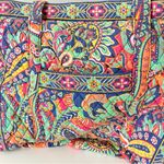 Vera Bradley Get Carried Away Extra Large Tote Colorful Vacation Bag 22.5”x15” Photo 8