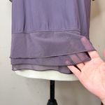 Lululemon  Sole Training Short Sleeve Tee Top Black Currant Purple 8 W3ABGS Sheer Photo 4
