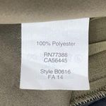 Madewell Shiftpleat Dress Black & Olive Green Accordion Pleated Midi Size 4 | XS Photo 11