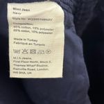 Anthropologie MIH JEANS Mimi Corduroy Cropped Slim Jeans Women’s Size 26 Dark Navy High Rise Photo 9