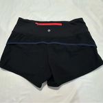 Lululemon BLACK CLASSIC SPEED ATHLETIC RUNNING SHORTS Photo 1