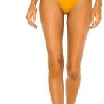 Monica Hansen Beachwear Babe Watch Bikini Bottom Honey Womens Size Medium Orange Photo 0