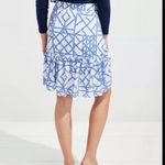 Vineyard Vines  Lattice Print Wrap Skirt in Marlin Size‎ 2 Photo 1