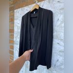 I by Iris Setlakwe Twinset, Contrast Stitch Trim size large Black Photo 1