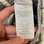 White + Warren Striped Drawstring Shorts Womens Size S Gray White Lounge Photo 8