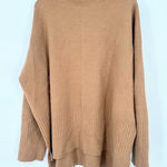 Donna Karan  NY Brown Pullover Sweater Womens XL Wool Blend Minimalist Neutral Photo 0