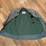 Fleet Street COPY -  Vintage Green Raincoat Jacket Size 8 Petite Photo 8