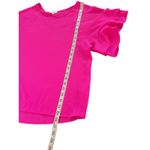 Umgee ‎ USA Shirt Womens Size Large Pink Career Bohemian Flowy Photo 3