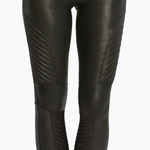 Spanx  Faux‎ Leather Moto Leggings Photo 0