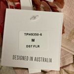 Paper Heart  Floral Maxi Dress Spaghetti Strap Pink Multi Size M Photo 9