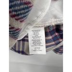 Joie ‎ Blue Red Plaid Shacket Shirt Jacket Snap Button Down Size Medium New Photo 2