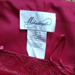 Michaelangelo  Red Satin 3 Piece Skirt Set SIZE 10 Photo 3
