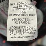 Leota Leotta Perfect Faux Wrap Purple Gray Pink Cheetah Print Dress Size Medium Photo 9