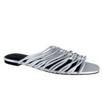 Rebecca Minkoff Maelynn Strappy Slide Sandals Summer Sophisticated Casual Sz 11 Photo 3