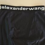 Alexander Wang Black High Rise Skirt with Lace Trim Photo 3