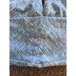 RBX Reebox 2pc Abstract‎ Chevron Activewear Workout Yoga Running Set Women Small Gray Photo 5