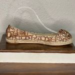 Etienne Aigner Tan and Cream Ballet Espadrille Flat Size 7 Photo 3