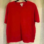 Yarnworks Women’s Red  Top Photo 0